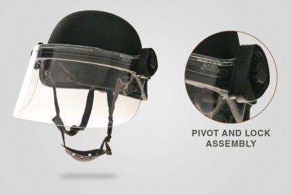 DK5-H.150S RIOT FACE SHIELD