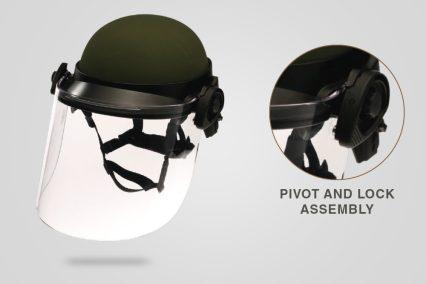 DK6-H.150 RIOT FACE SHIELD