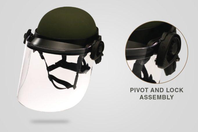 DK6-H.150 RIOT FACE SHIELD