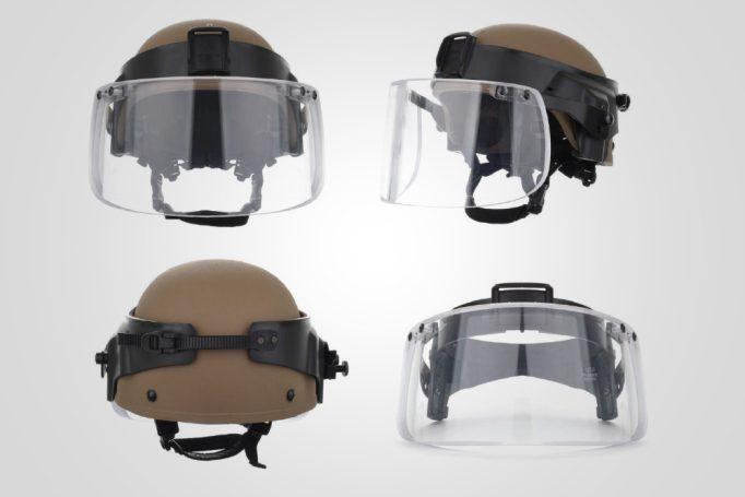 SS 501 LEVEL II/IIIA BALLISTIC VISOR