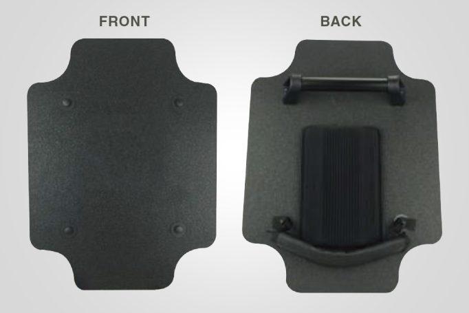 TOMAHAWK SHIELD LEVEL IIIA - Front & back view