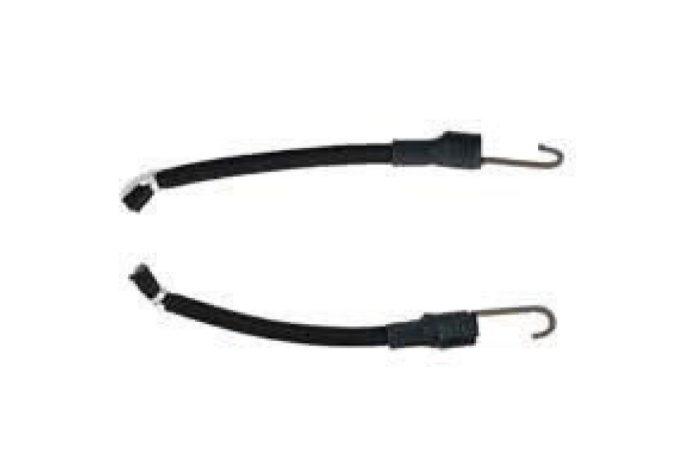 Ballistic helmet accessories - bungees