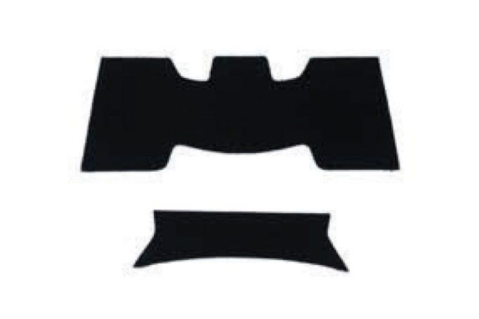 Ballistic helmet accessories - velcro mount attachment