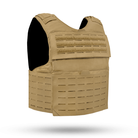 WLV 2.0 Angled View Coyote in Laser Cut