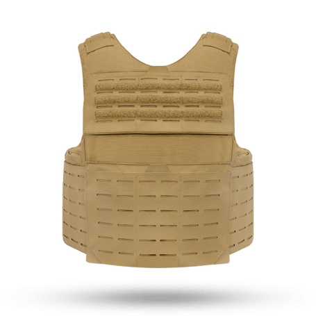 WLV 2.0 Front View Coyote in Laser Cut