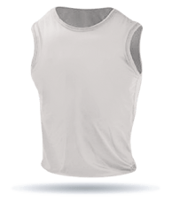 ?oncealable body armor shirt - White color