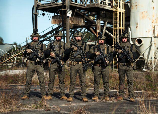 5 SWAT in Slate Solutions body armor