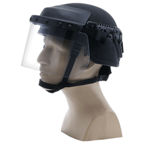 DK7-H.150-RCLE Riot Face Shield - side view