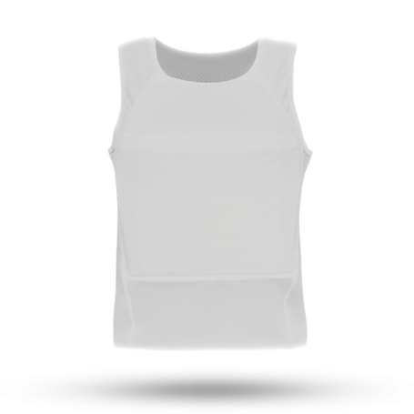Micro Concealable Shirt in white